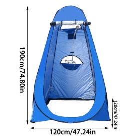 Outdoor Tent Pop Up Toilet Tent Portable Changing Tent Foldable Camping Accessories For Fishing Outdoor Changing Fitting Room