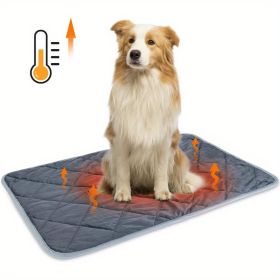 Dog Cat Bed, Cat Dog Non-Slip Mat (Color: GRAY, size: XL)