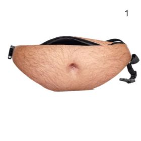 Hot Selling 2023 Dad Bag Fake Beer Belly Waist Pack Unisex Funny Pack Father's Day Funny Gag Gifts ÐºÐ¾ÑˆÐµÐ»ÐµÐº Ð¼ÑƒÐ¶ÑÐºÐ¾Ð¹ ÑÐ¼ÐµÑˆÐ½Ð¾Ð¹ (Color: Number one)